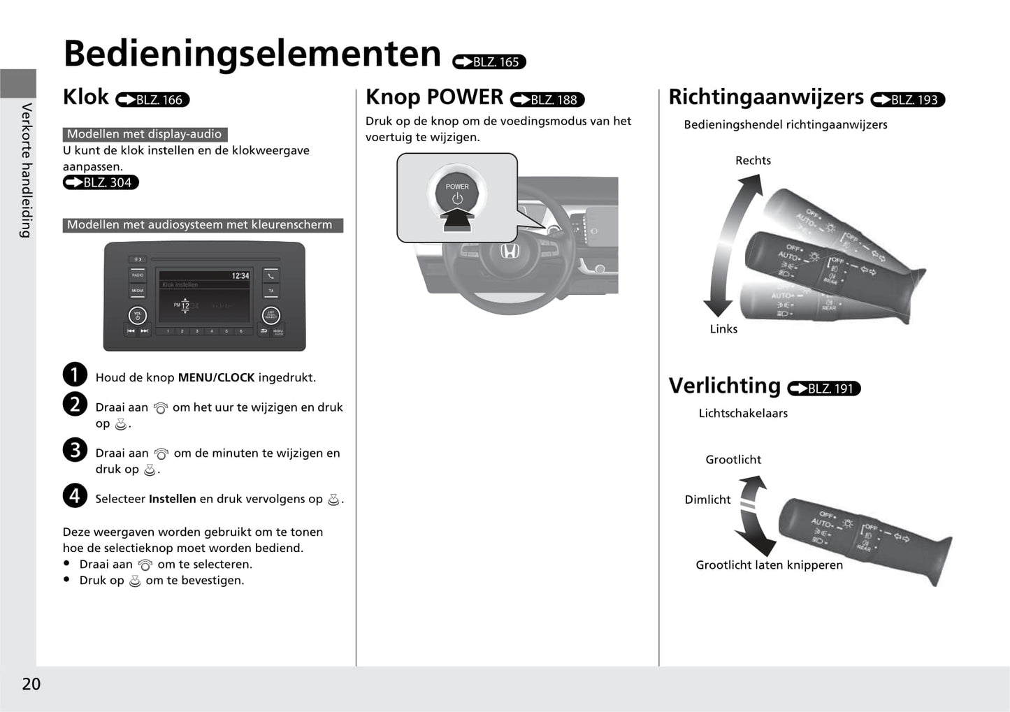 2020-2021 Honda Jazz Hybrid Bedienungsanleitung | Niederländisch