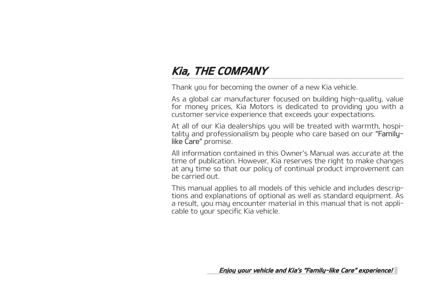 2019-2021 Kia Pegas Soluto Manuel du propriétaire | Anglais