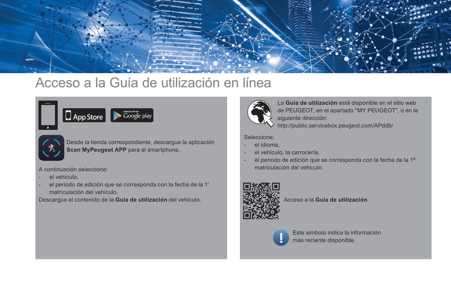 2018-2019 Peugeot Rifter/Partner Bedienungsanleitung | Spanisch