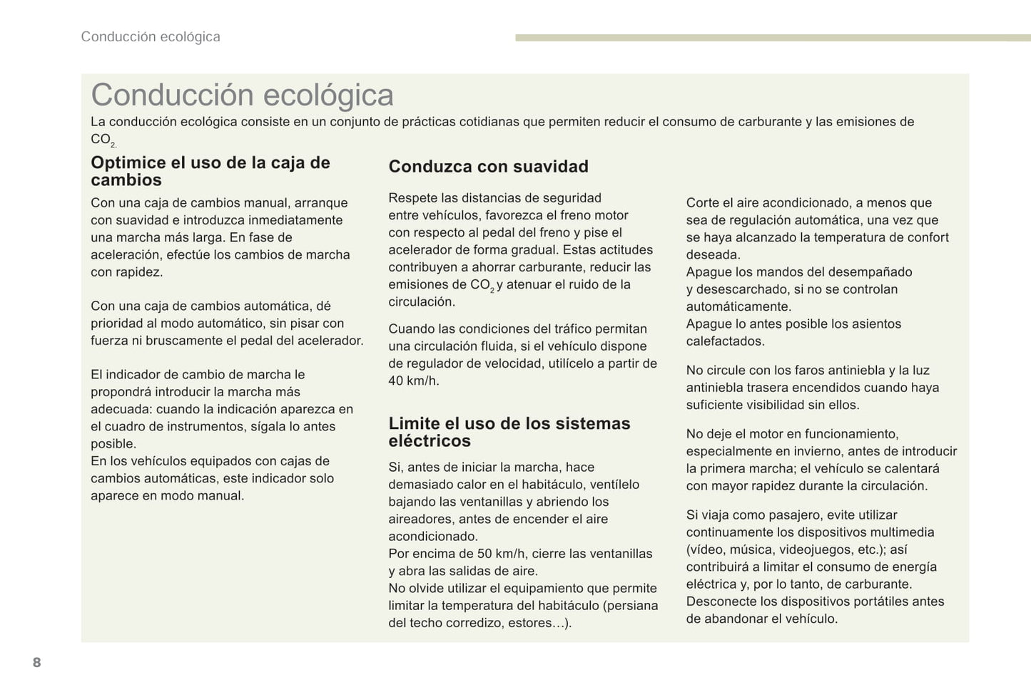 2018-2019 Peugeot Rifter/Partner Bedienungsanleitung | Spanisch