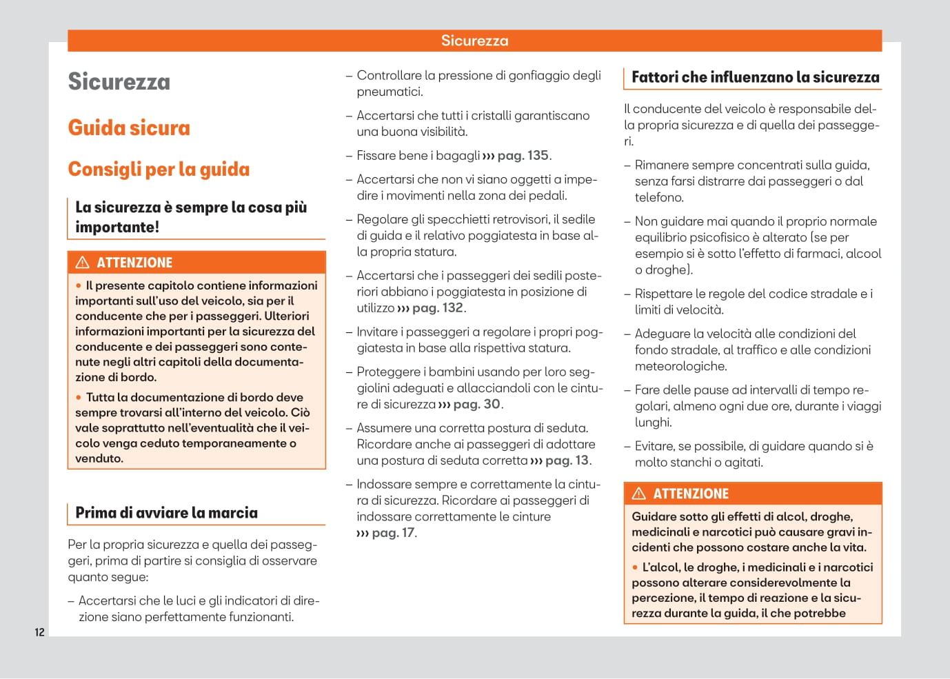 2021-2023 Seat Arona Manuel du propriétaire | Italien