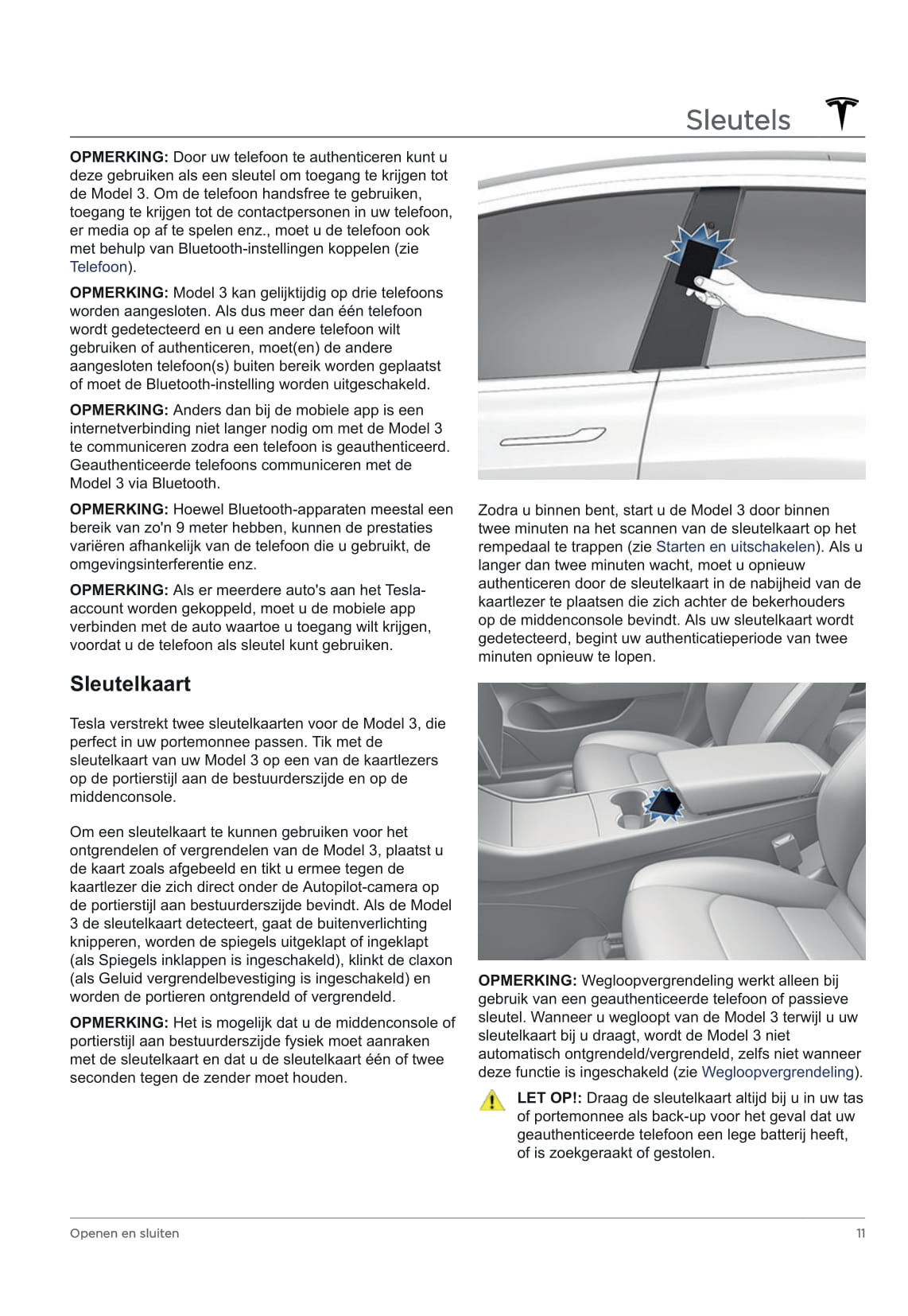 2020 Tesla Model 3 Owner's Manual | Dutch