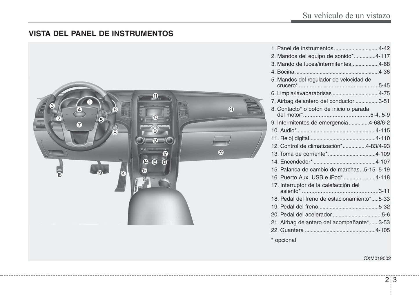 2009-2012 Kia Sorento Manuel du propriétaire | Espagnol