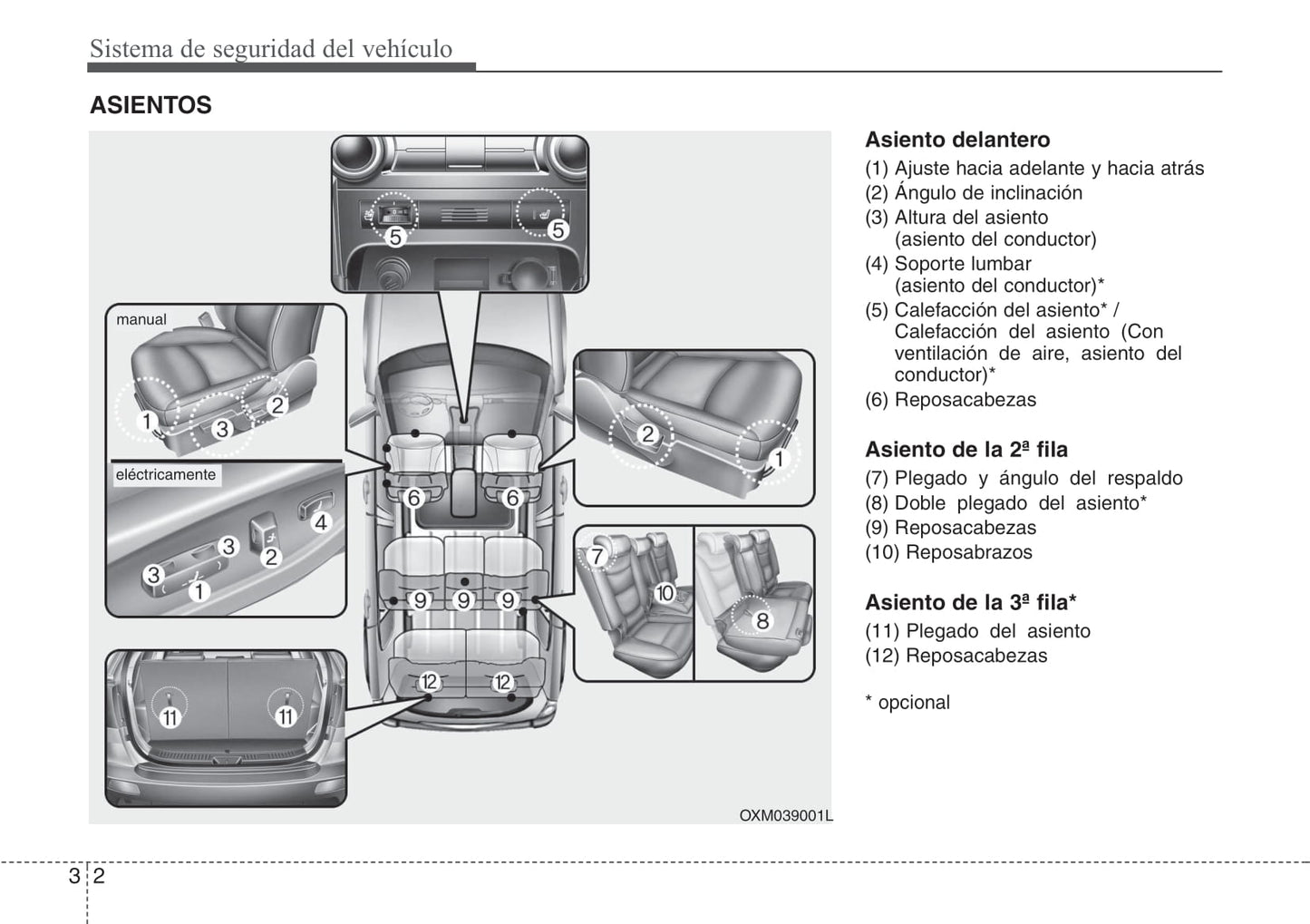 2009-2012 Kia Sorento Manuel du propriétaire | Espagnol