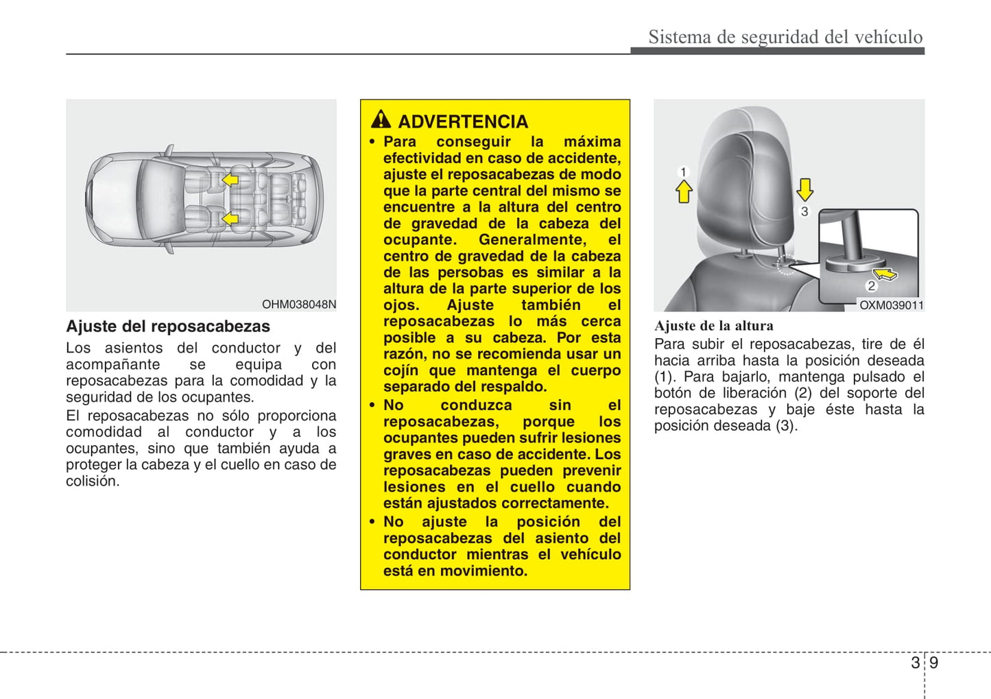 2009-2012 Kia Sorento Manuel du propriétaire | Espagnol