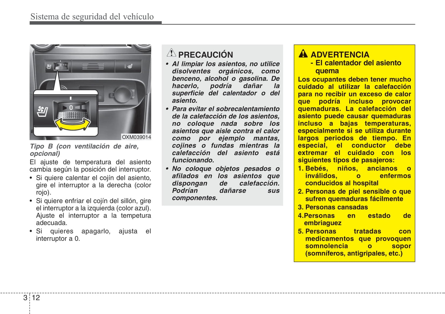 2009-2012 Kia Sorento Manuel du propriétaire | Espagnol