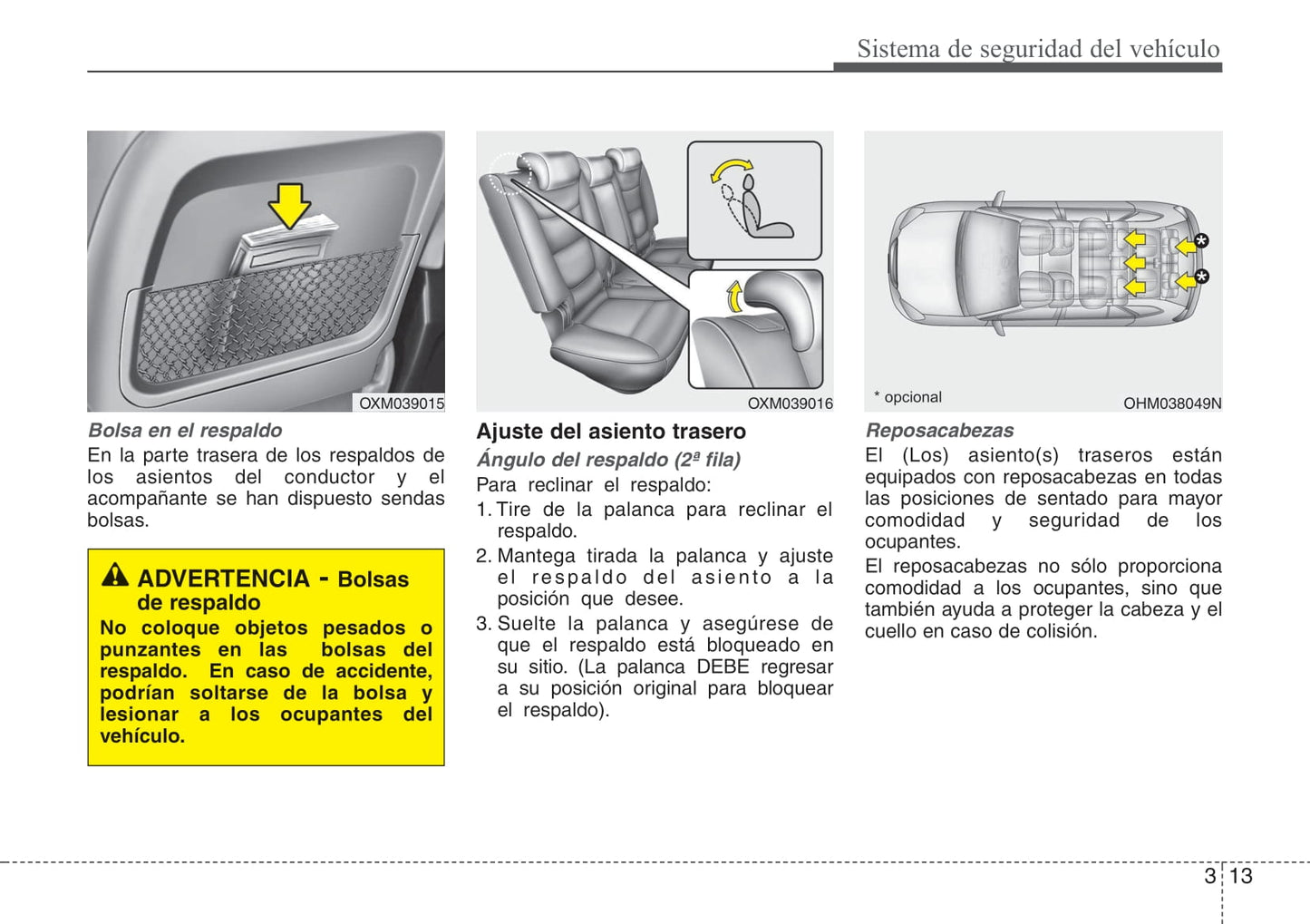 2009-2012 Kia Sorento Manuel du propriétaire | Espagnol
