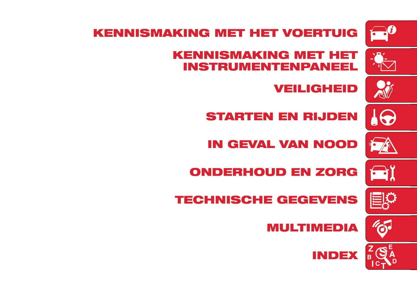 2016-2018 Abarth 124 Spider Gebruikershandleiding | Nederlands