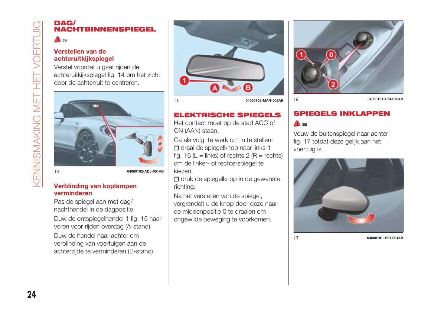 2016-2018 Abarth 124 Spider Gebruikershandleiding | Nederlands