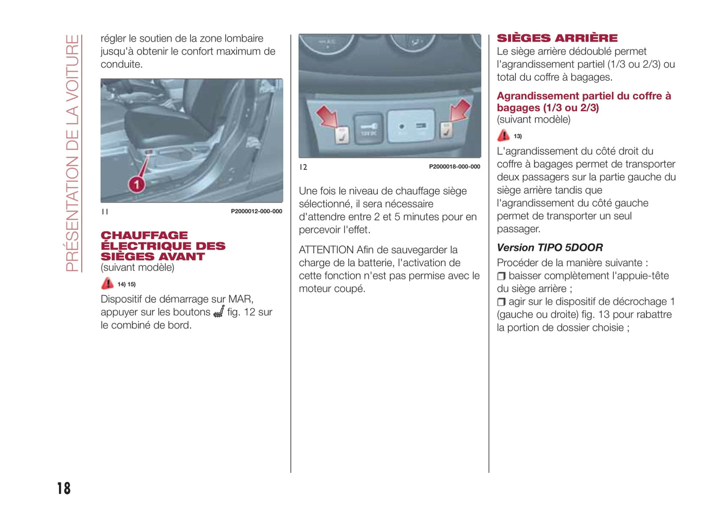 2017-2019 Fiat Tipo Stationwagon Manuel du propriétaire | Français