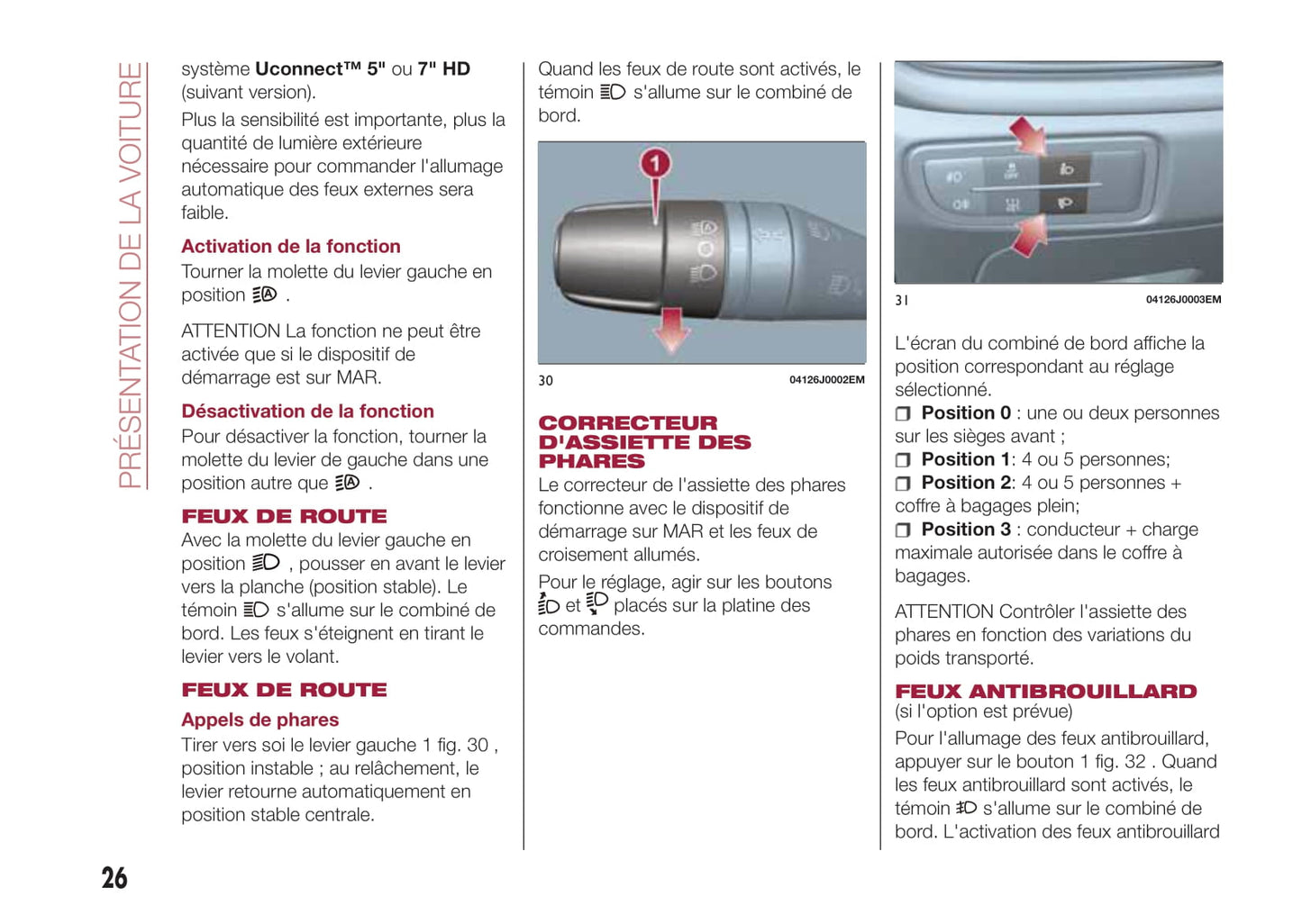 2017-2019 Fiat Tipo Stationwagon Manuel du propriétaire | Français