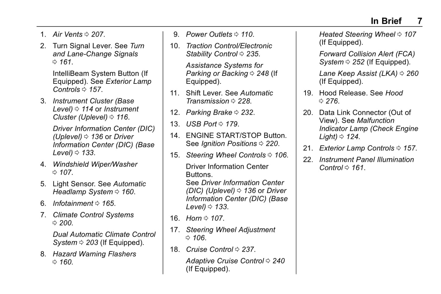 2018 Chevrolet Malibu Bedienungsanleitung | Englisch