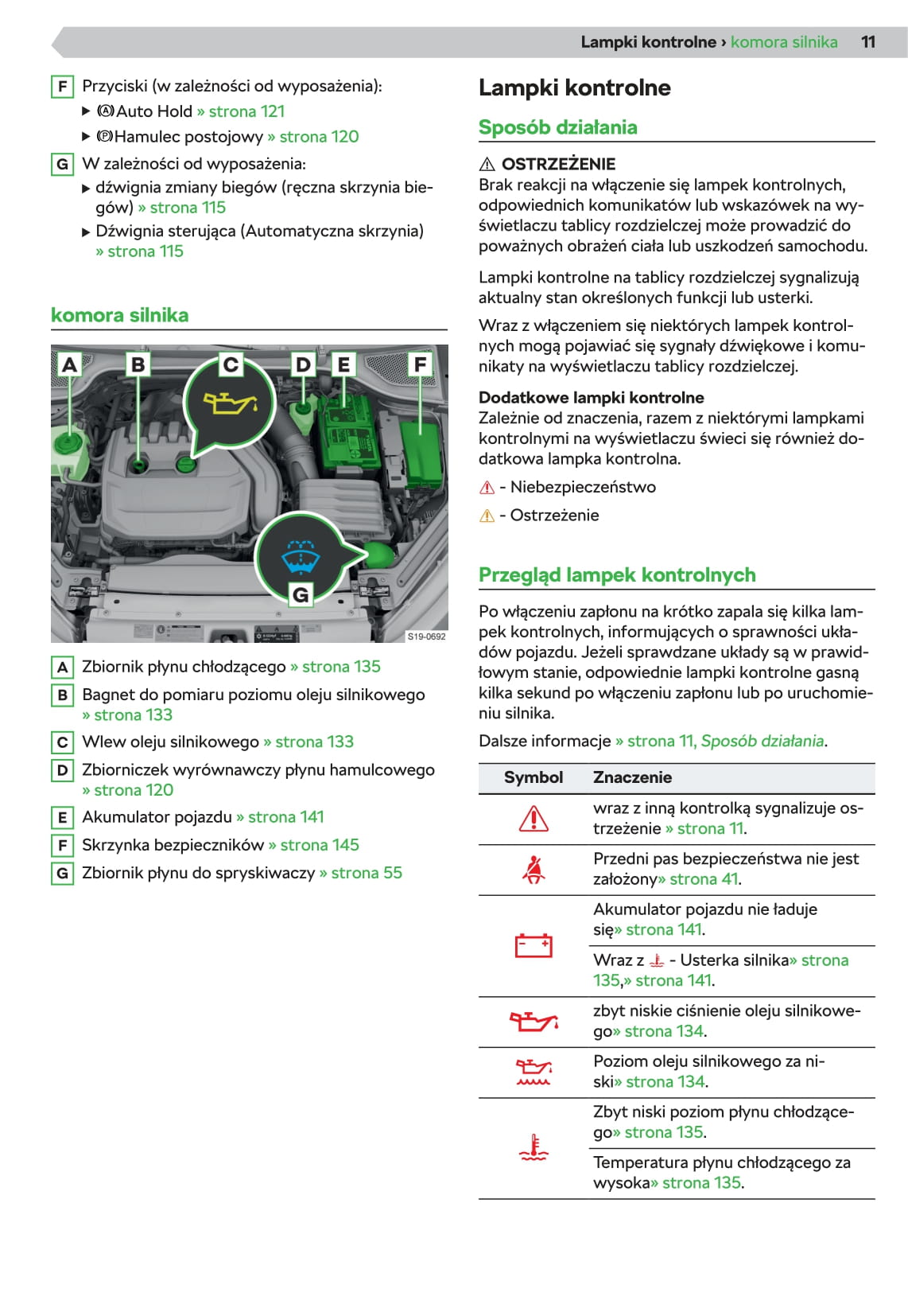 2019 Skoda Octavia Bedienungsanleitung | Polnisch