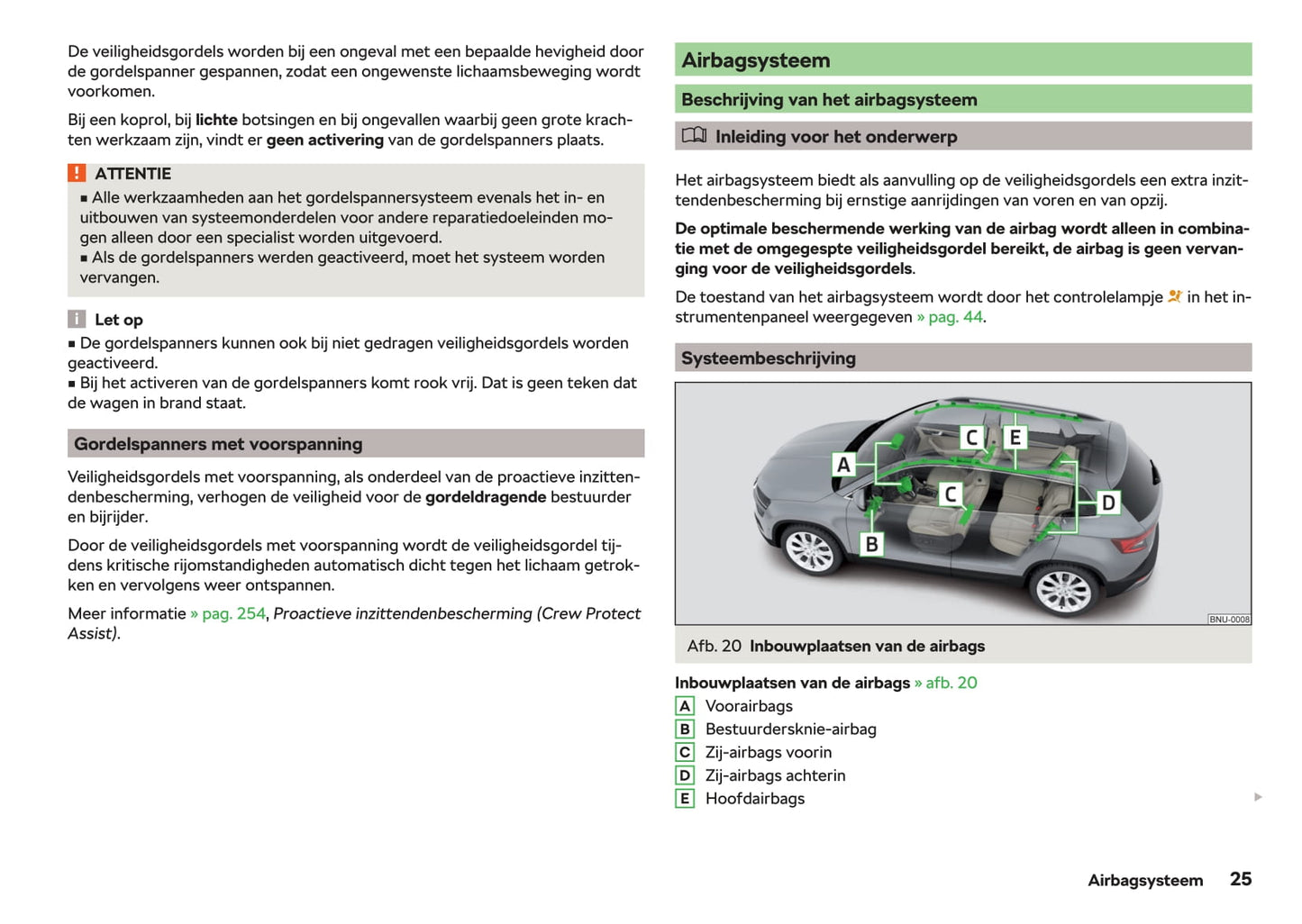 2018-2022 Skoda Karoq Manuel du propriétaire | Néerlandais