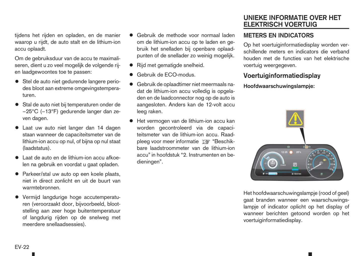 2017-2023 Nissan Leaf Manuel du propriétaire | Néerlandais