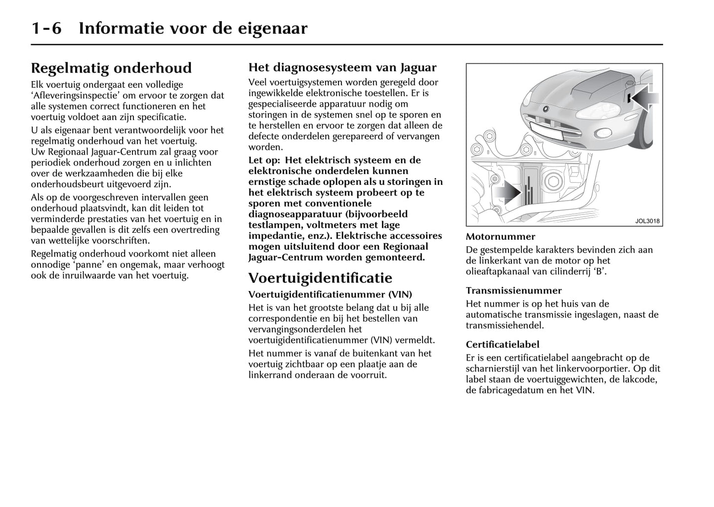 2002-2006 Jaguar XK Manuel du propriétaire | Néerlandais