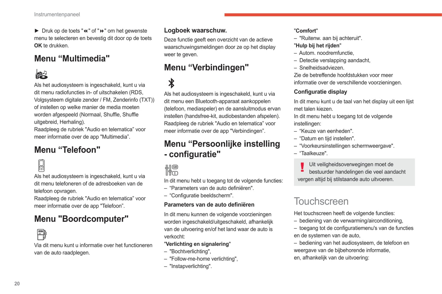 2021-2024 Citroën C3 Aircross Bedienungsanleitung | Niederländisch