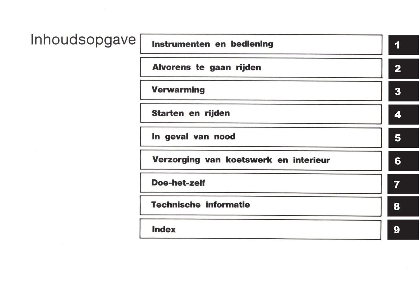1992-1993 Nissan Micra Gebruikershandleiding | Nederlands