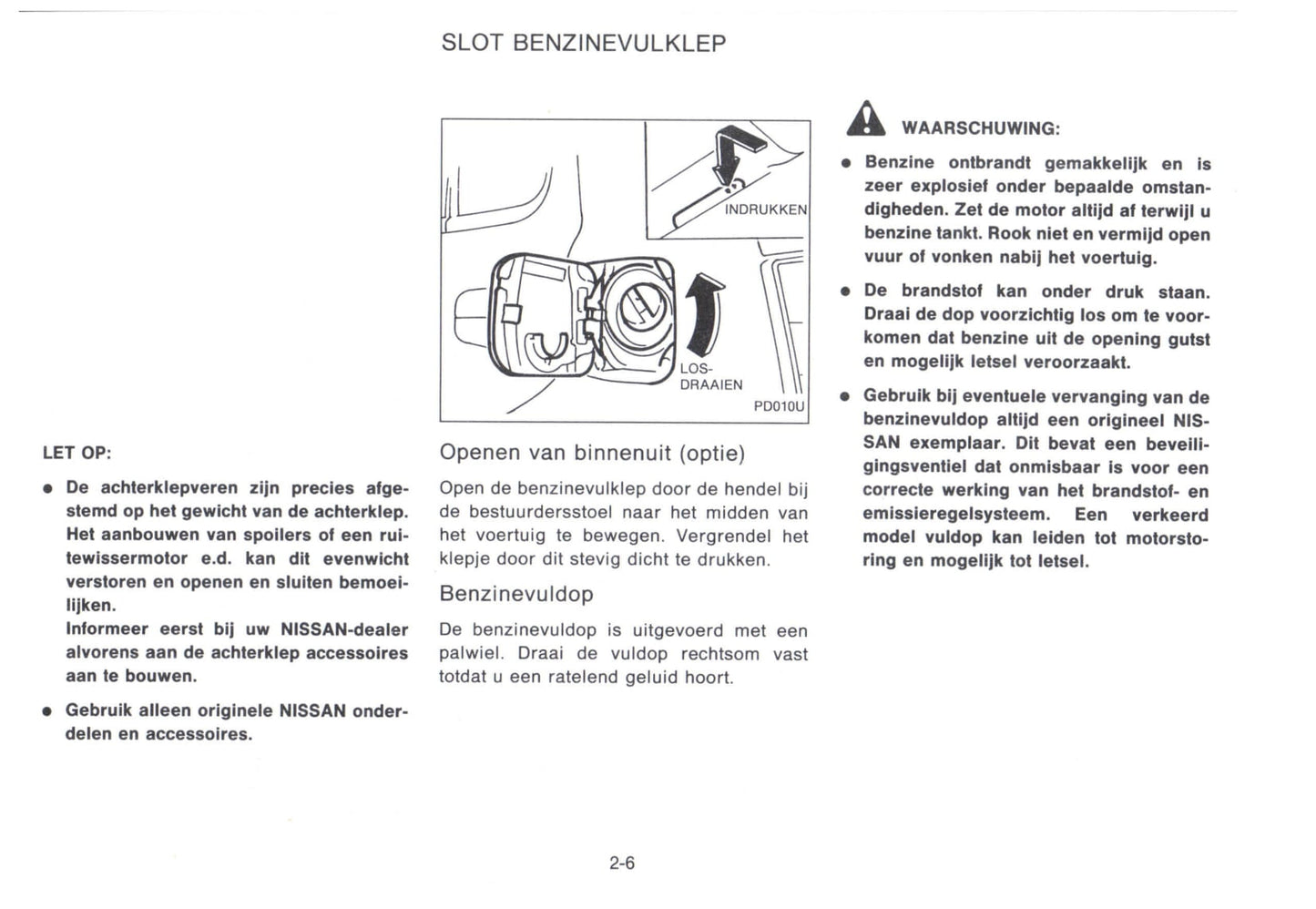 1992-1993 Nissan Micra Gebruikershandleiding | Nederlands