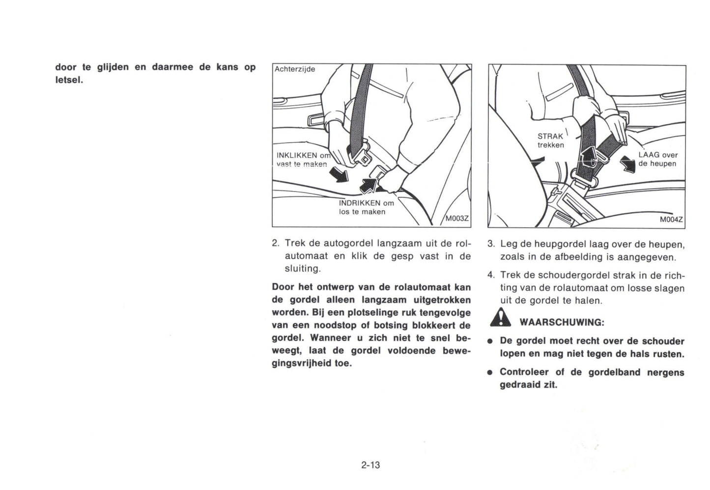 1992-1993 Nissan Micra Gebruikershandleiding | Nederlands
