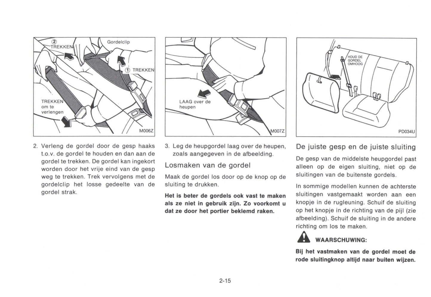 1992-1993 Nissan Micra Gebruikershandleiding | Nederlands
