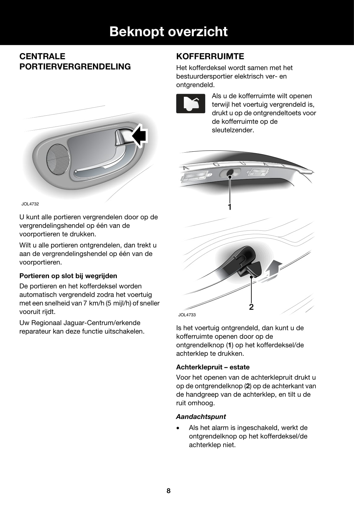 2001-2009 Jaguar X-Type Manuel du propriétaire | Néerlandais