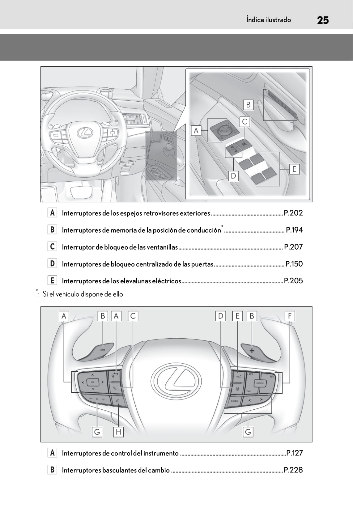 2018-2023 Lexus ES 300h Manuel du propriétaire | Espagnol