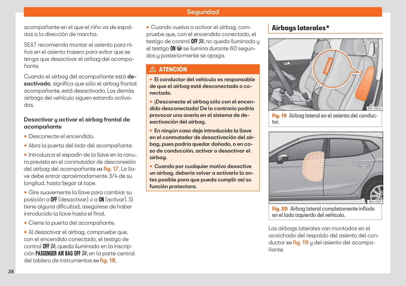 2017-2021 Seat Ibiza Manuel du propriétaire | Espagnol