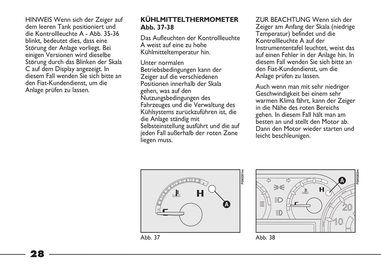 2012-2013 Fiat Strada Bedienungsanleitung | Deutsch