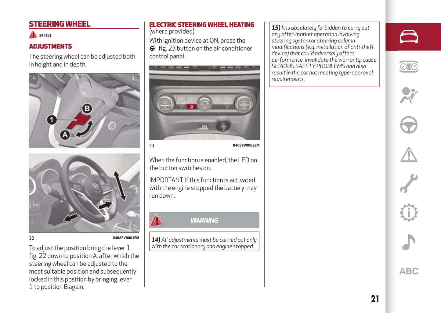 2017-2020 Alfa Romeo Stelvio Gebruikershandleiding | Engels