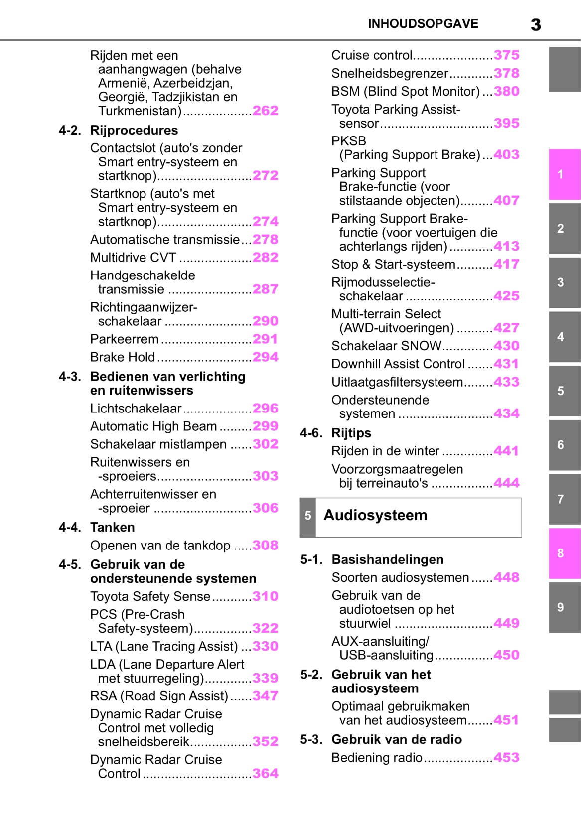 2019-2023 Toyota RAV4 Manuel du propriétaire | Néerlandais