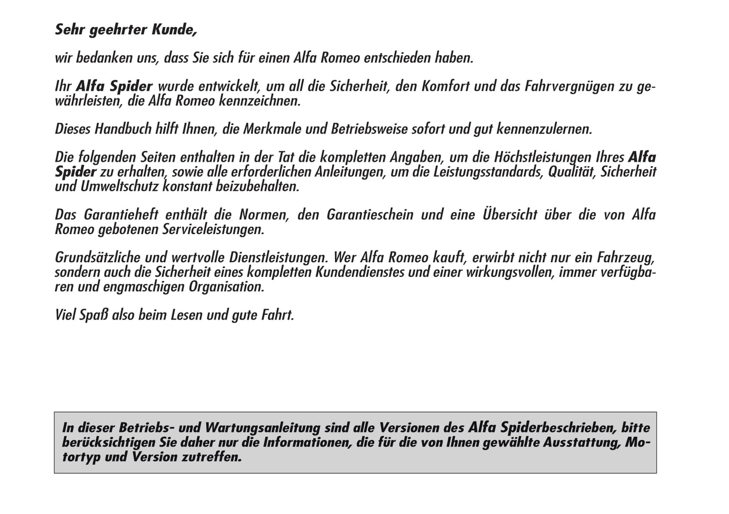 2006-2008 Alfa Romeo Spider Gebruikershandleiding | Duits