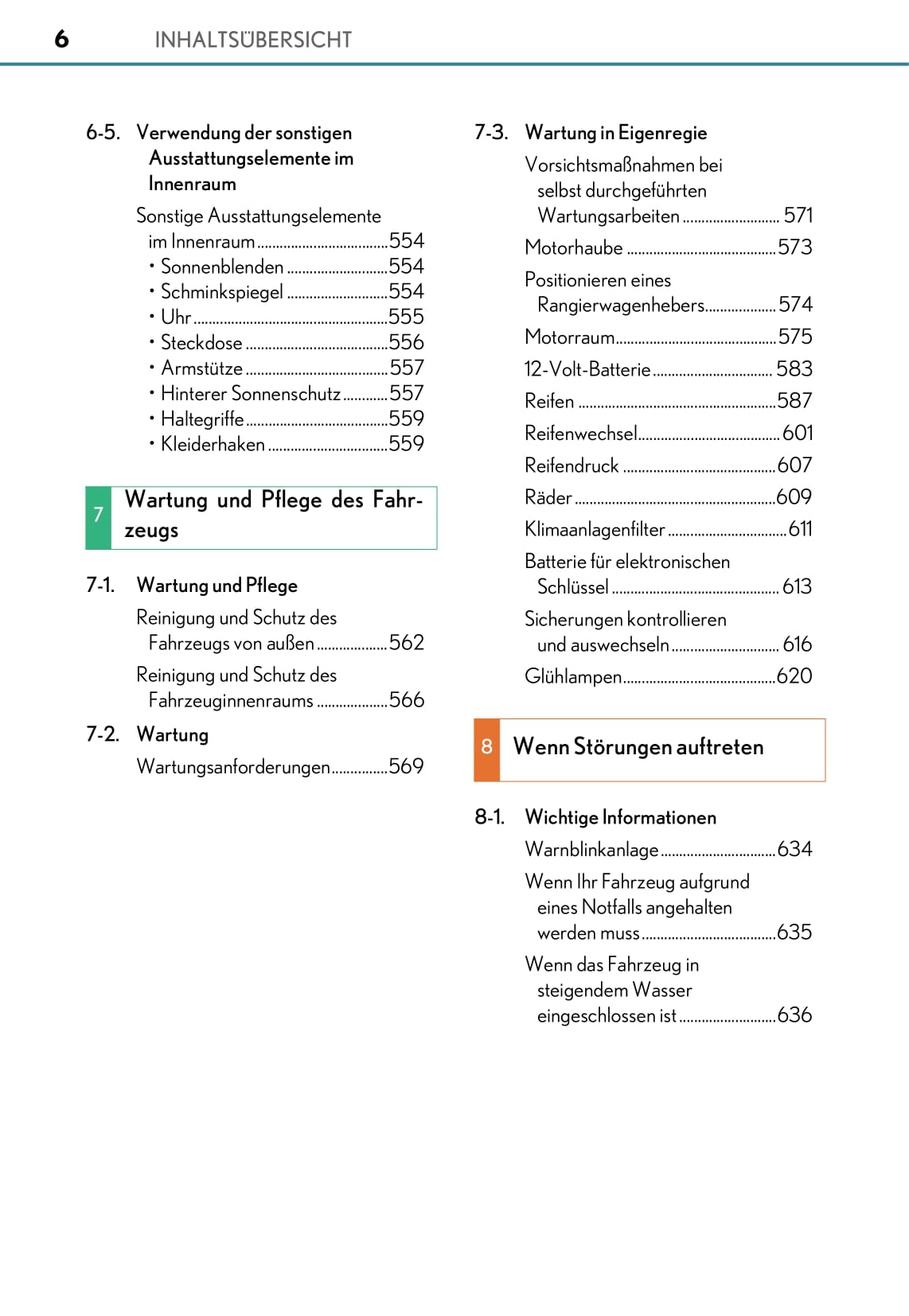 2017-2019 Lexus IS Manuel du propriétaire | Allemand
