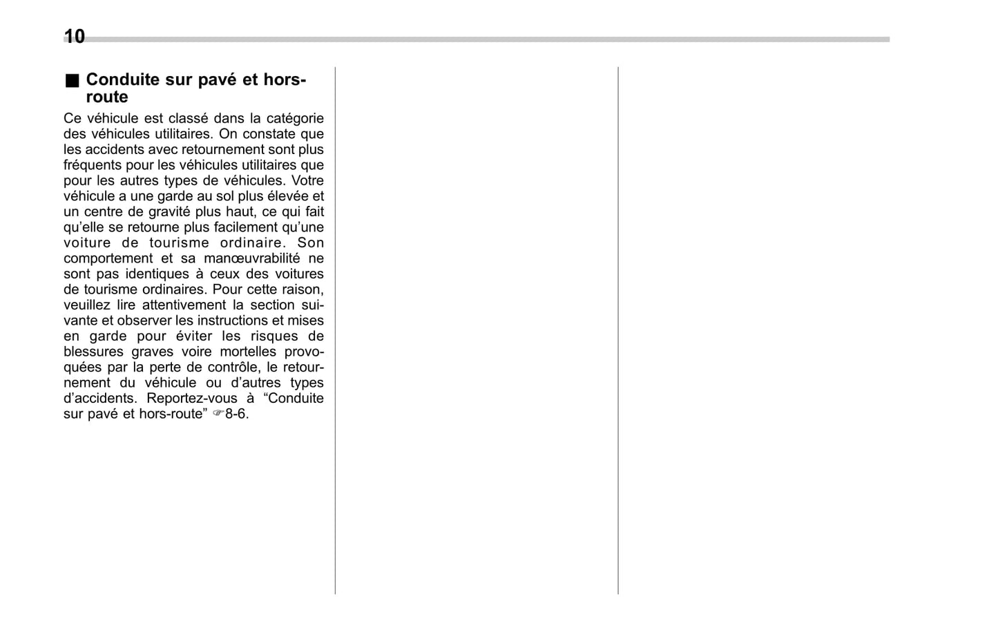 2008-2011 Subaru Forester Manuel du propriétaire | Français