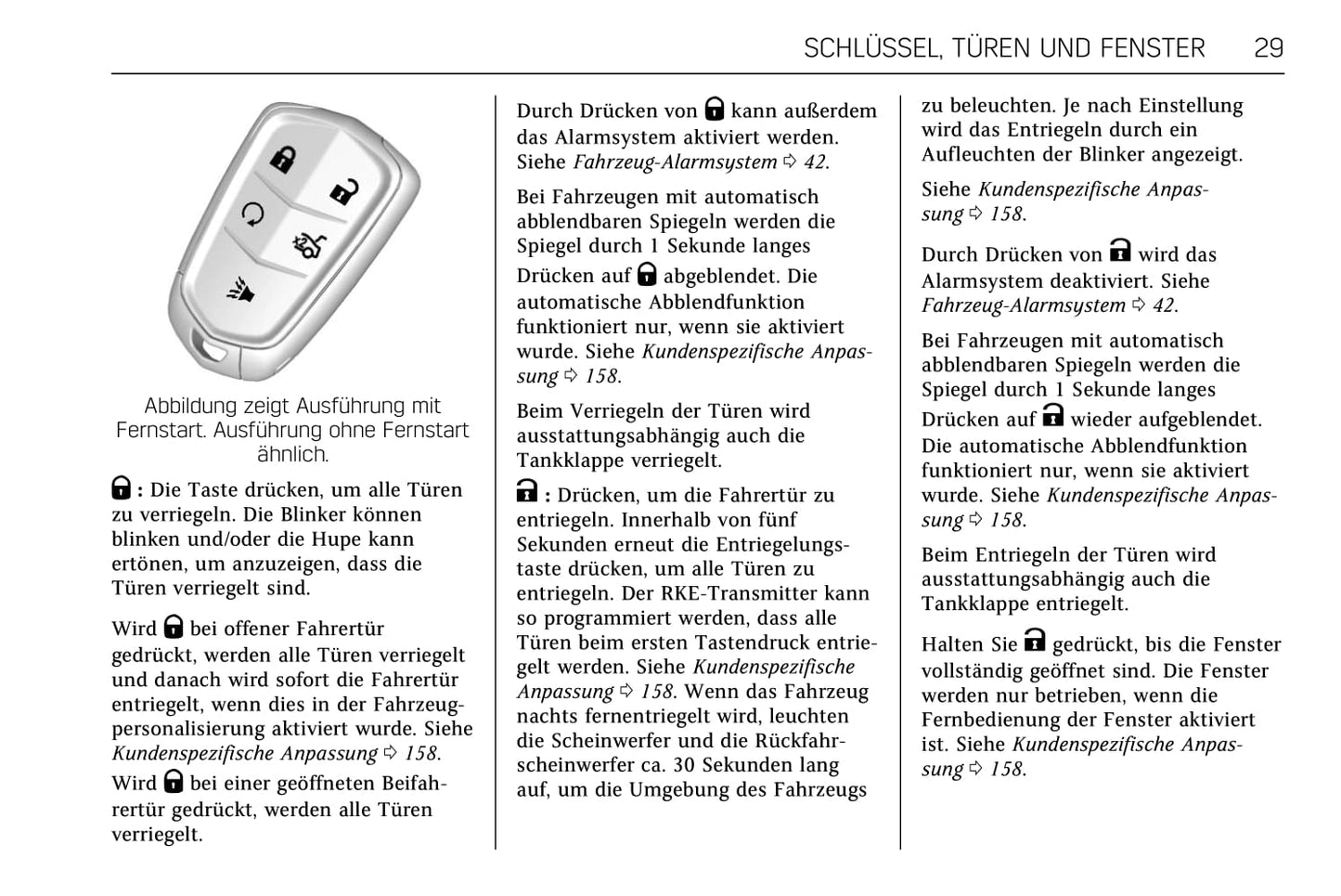 2012-2018 Cadillac ATS/ATS-V Owner's Manual | German