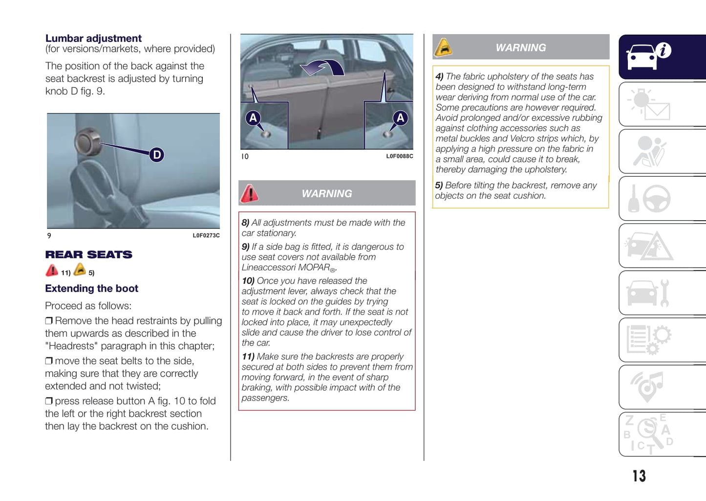 2015-2017 Lancia Ypsilon Owner's Manual | English