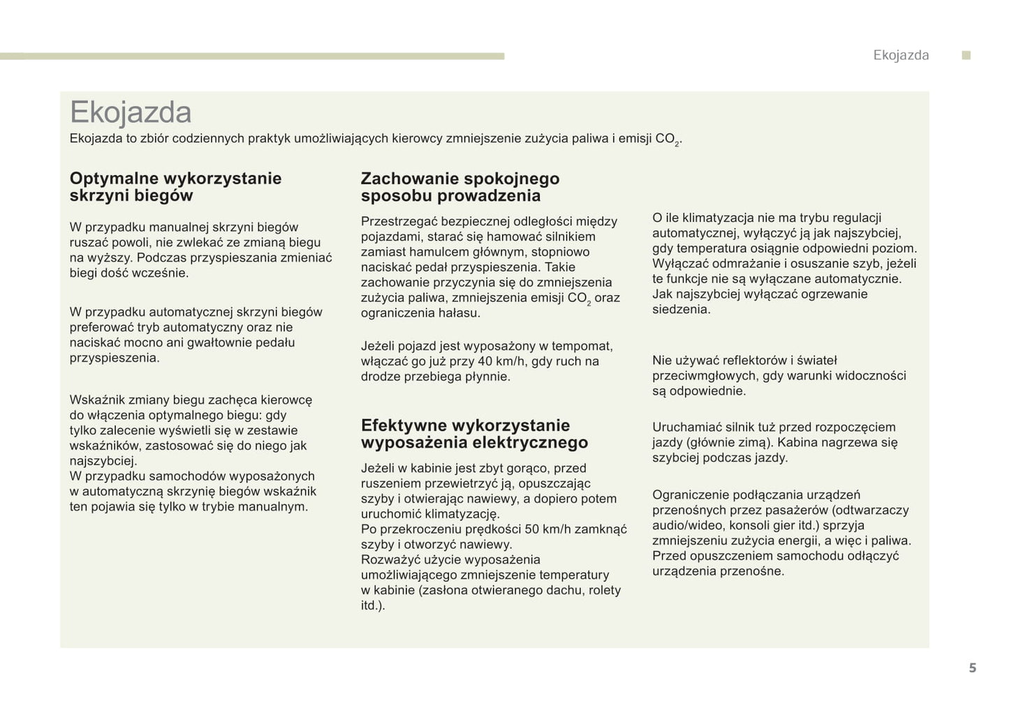 2017-2018 Peugeot Partner/Partner Tepee Manuel du propriétaire | Polonais