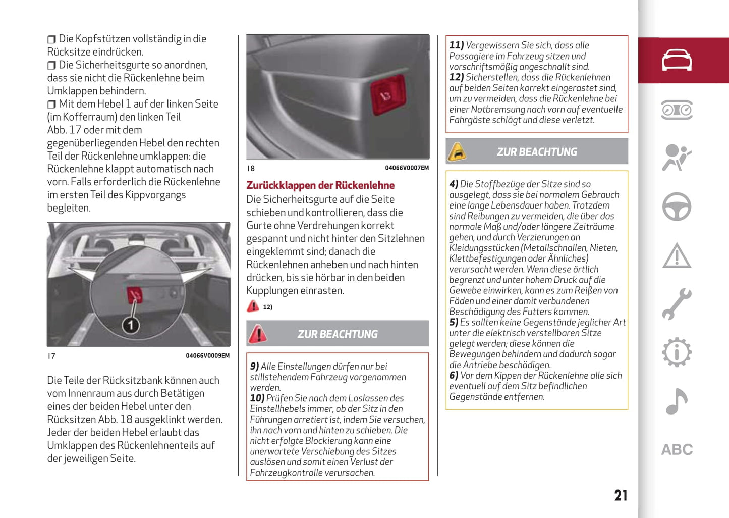 2017-2020 Alfa Romeo Stelvio Manuel du propriétaire | Allemand