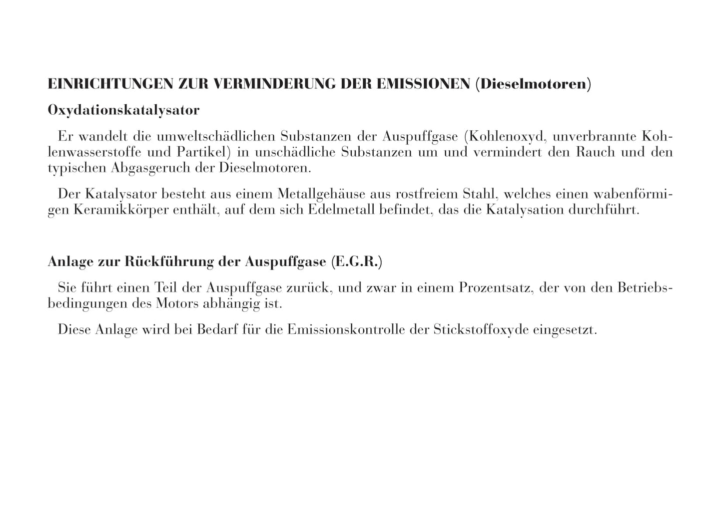 2002-2008 Lancia Thesis Owner's Manual | German