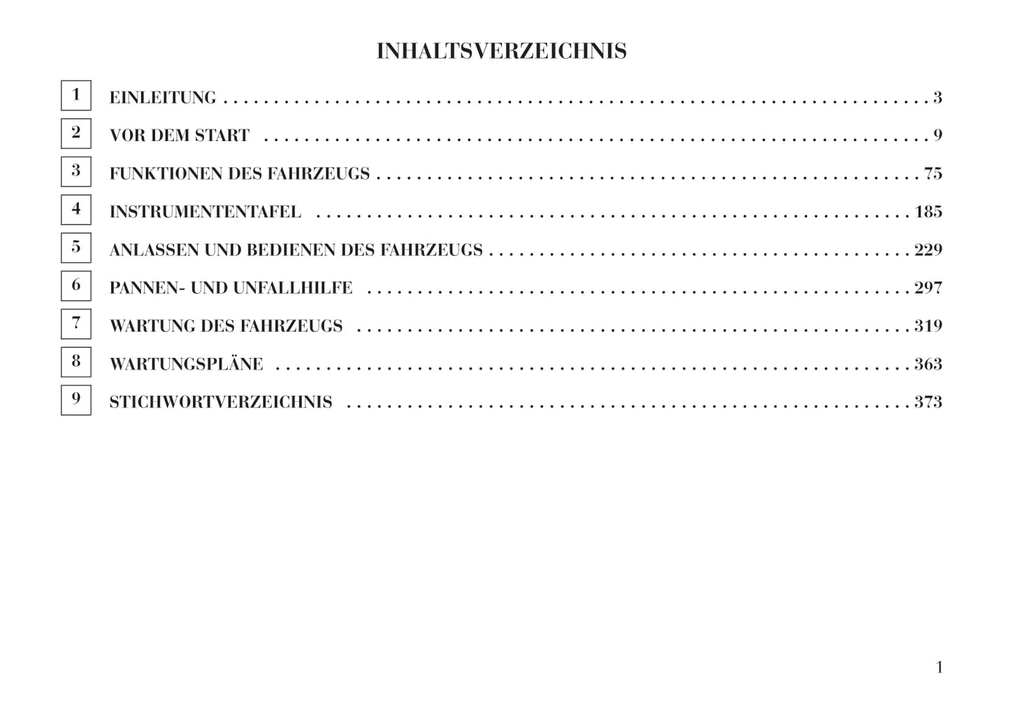 2011-2014 Lancia Thema Owner's Manual | German
