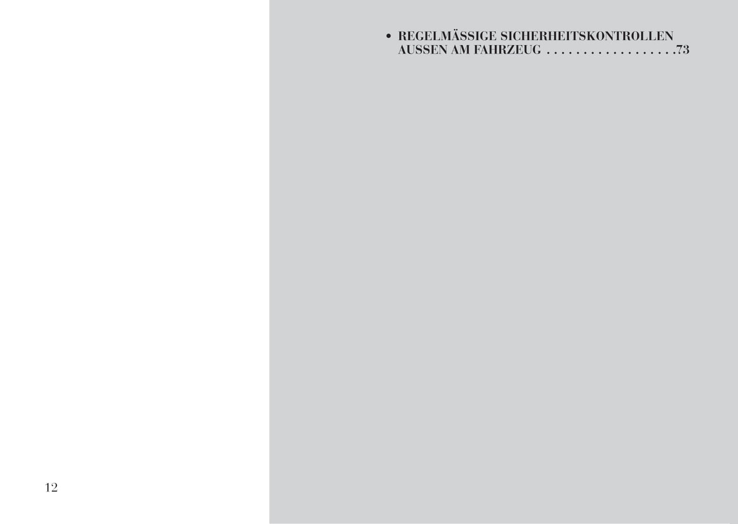 2011-2014 Lancia Thema Owner's Manual | German