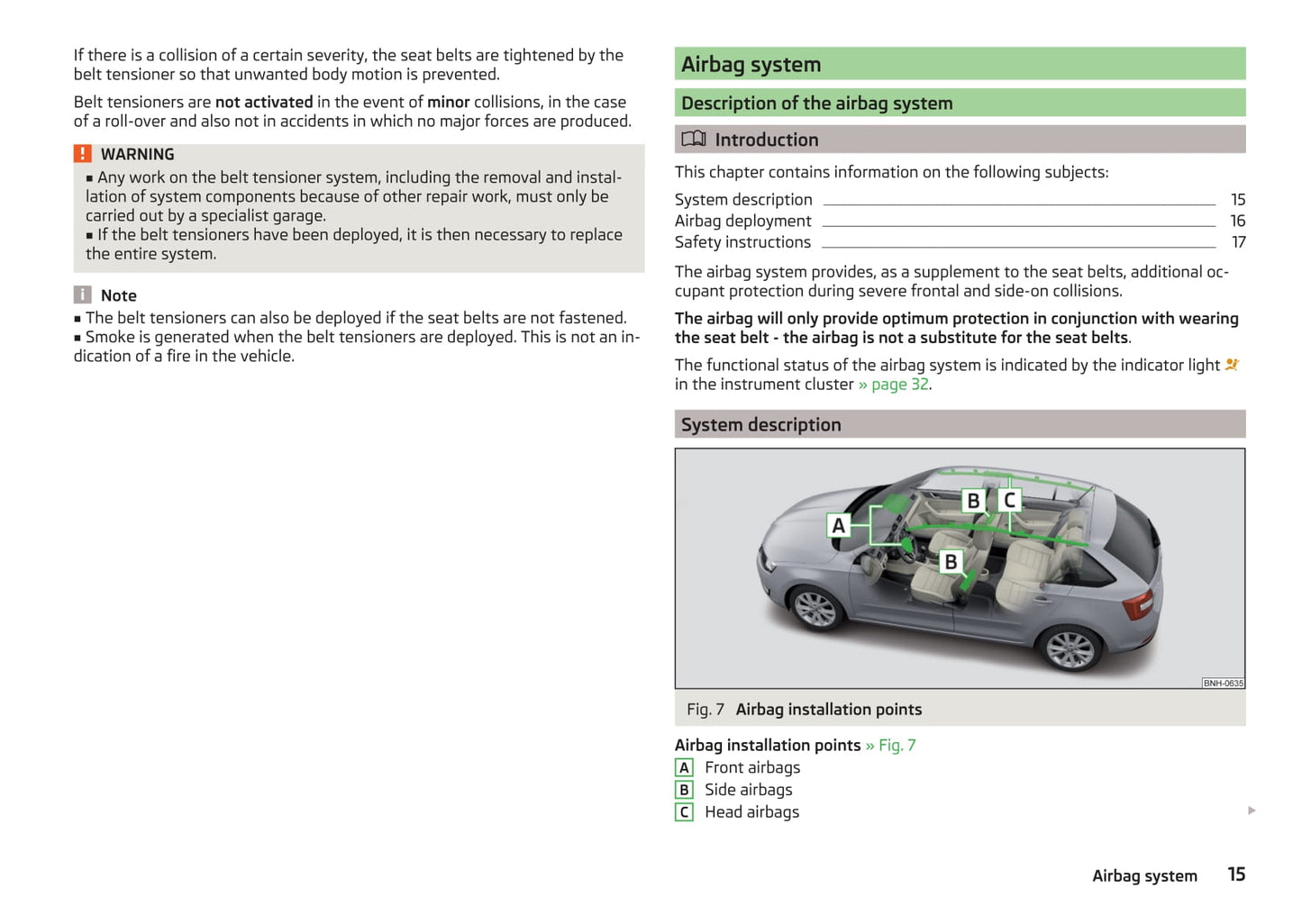 2013-2017 Skoda Rapid Spaceback Manuel du propriétaire | Anglais