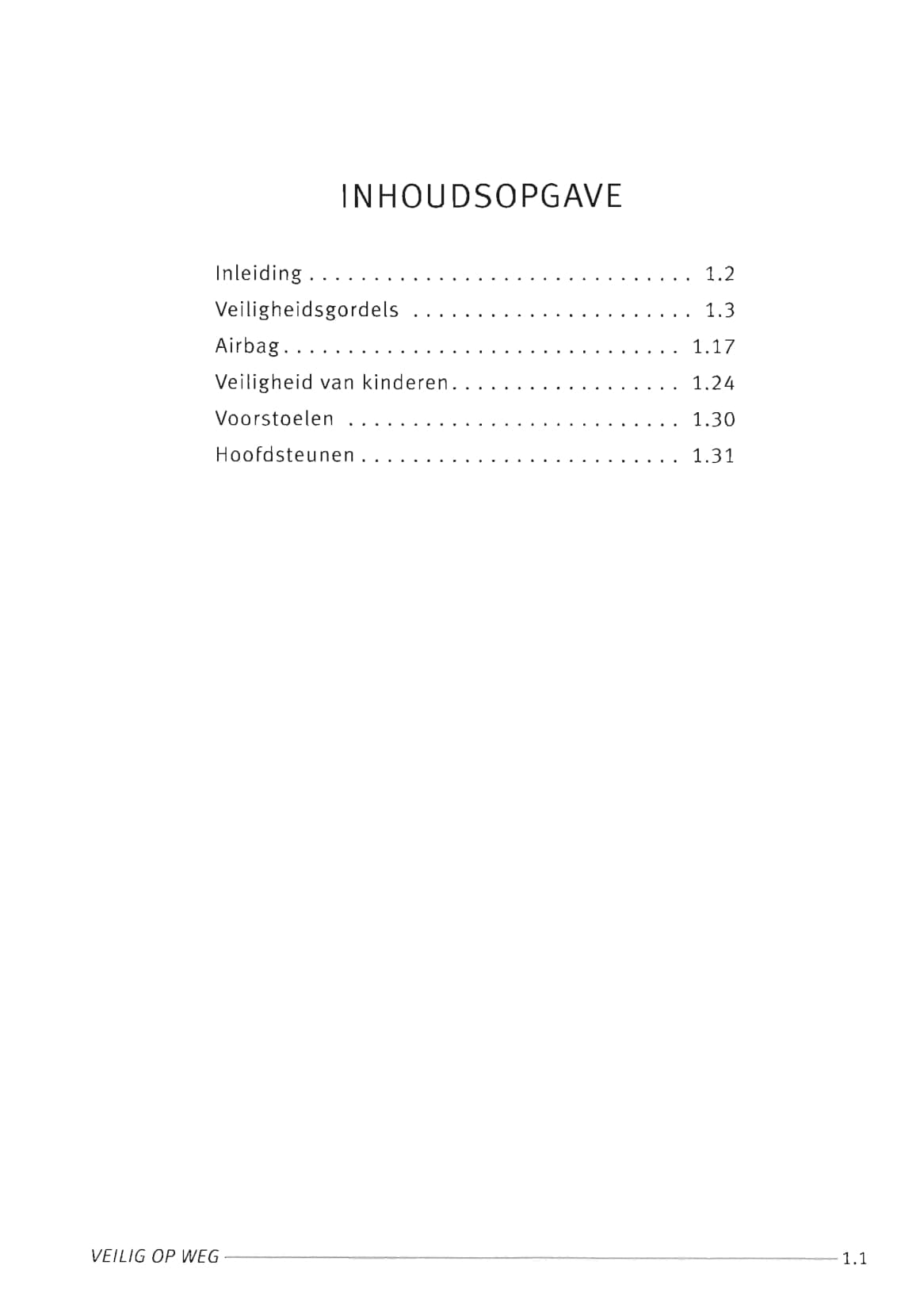 1999-2004 Seat Toledo Gebruikershandleiding | Nederlands