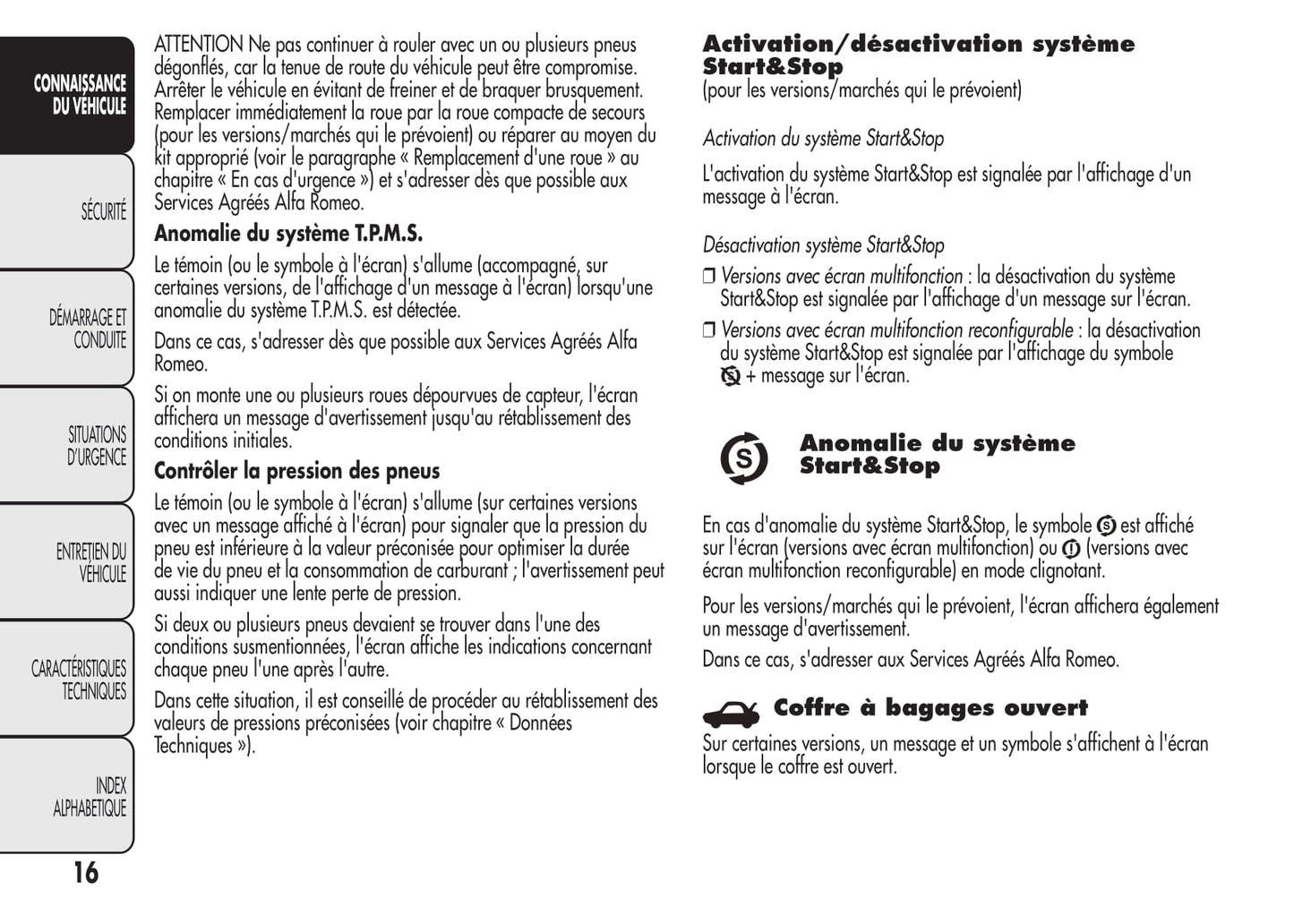 2008-2014 Alfa Romeo MiTo Gebruikershandleiding | Frans