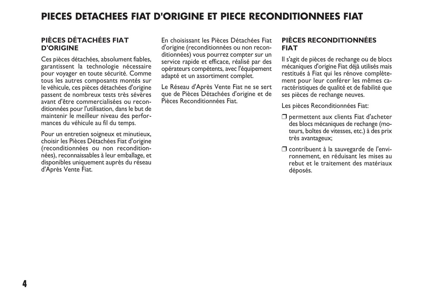 2012-2013 Fiat Sedici Manuel du propriétaire | Français