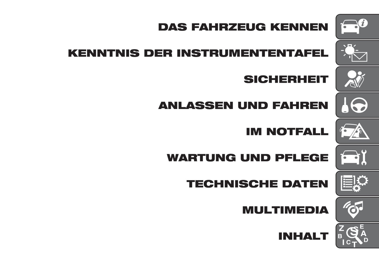 2020-2021 Fiat 500/500C Hybrid Bedienungsanleitung | Deutsch