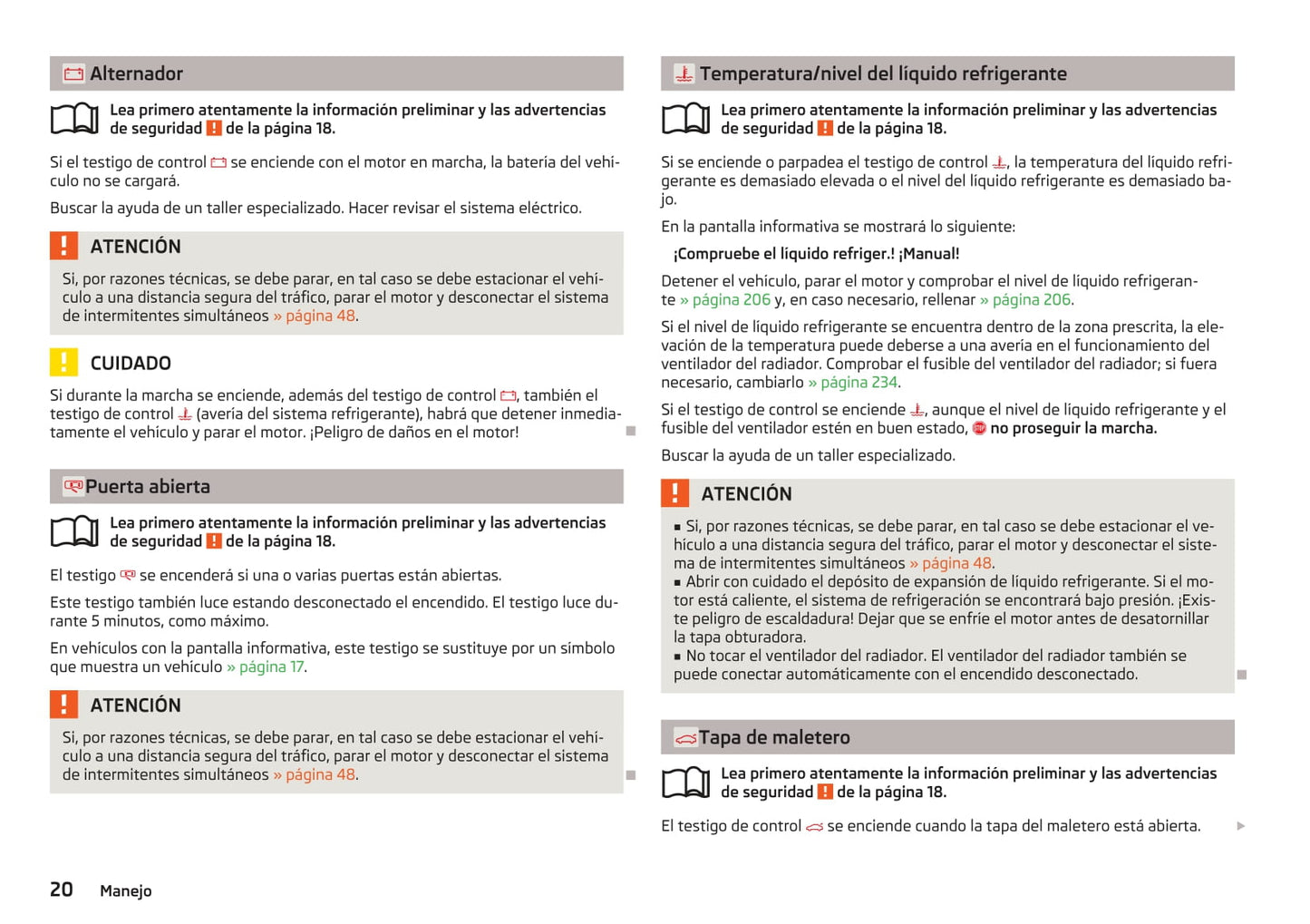 2009-2014 Skoda Yeti Manuel du propriétaire | Espagnol