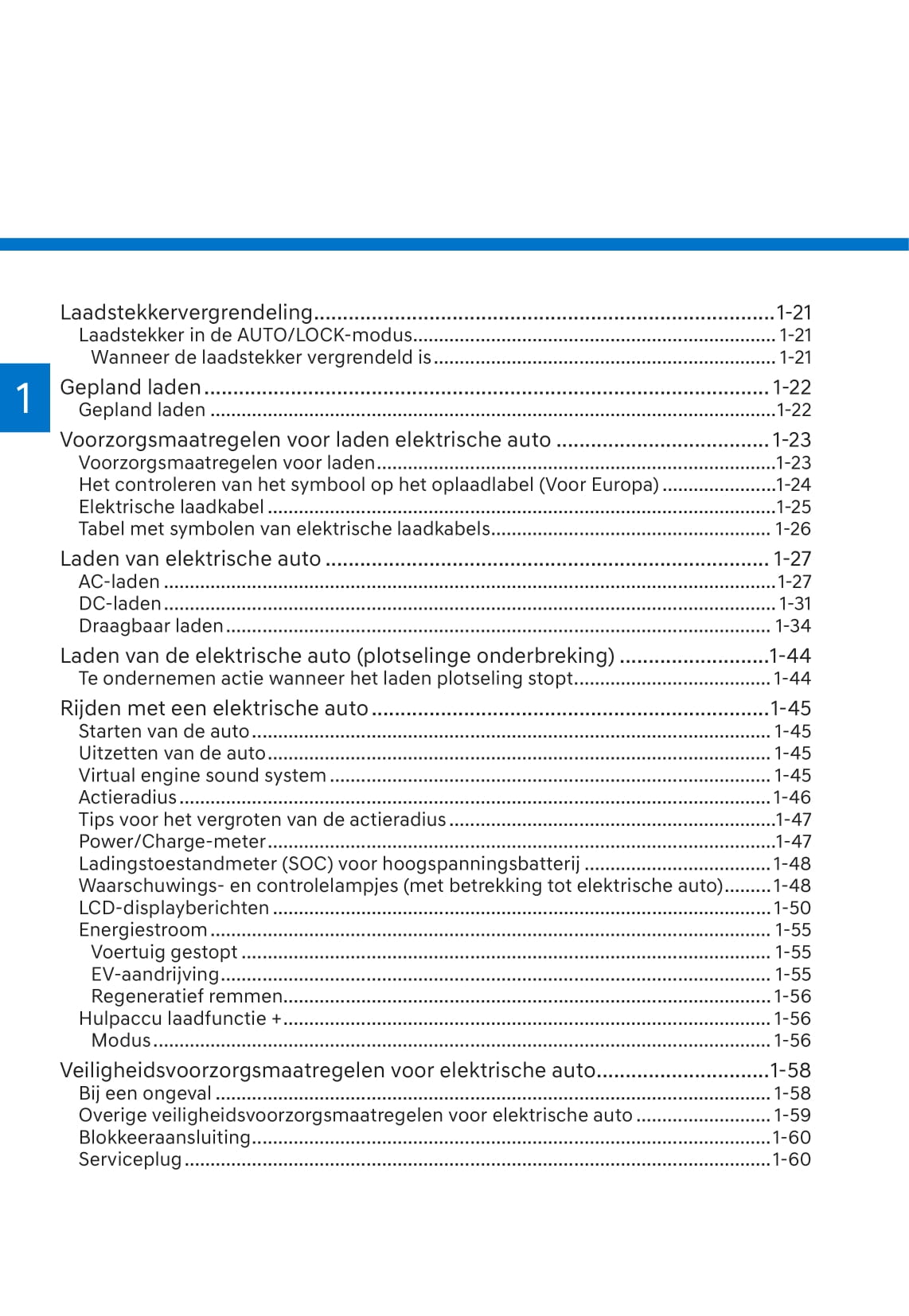 2021-2022 Hyundai Kona Electric Gebruikershandleiding | Nederlands