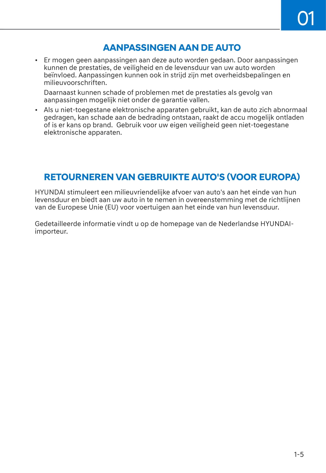 2021-2022 Hyundai Kona Electric Gebruikershandleiding | Nederlands