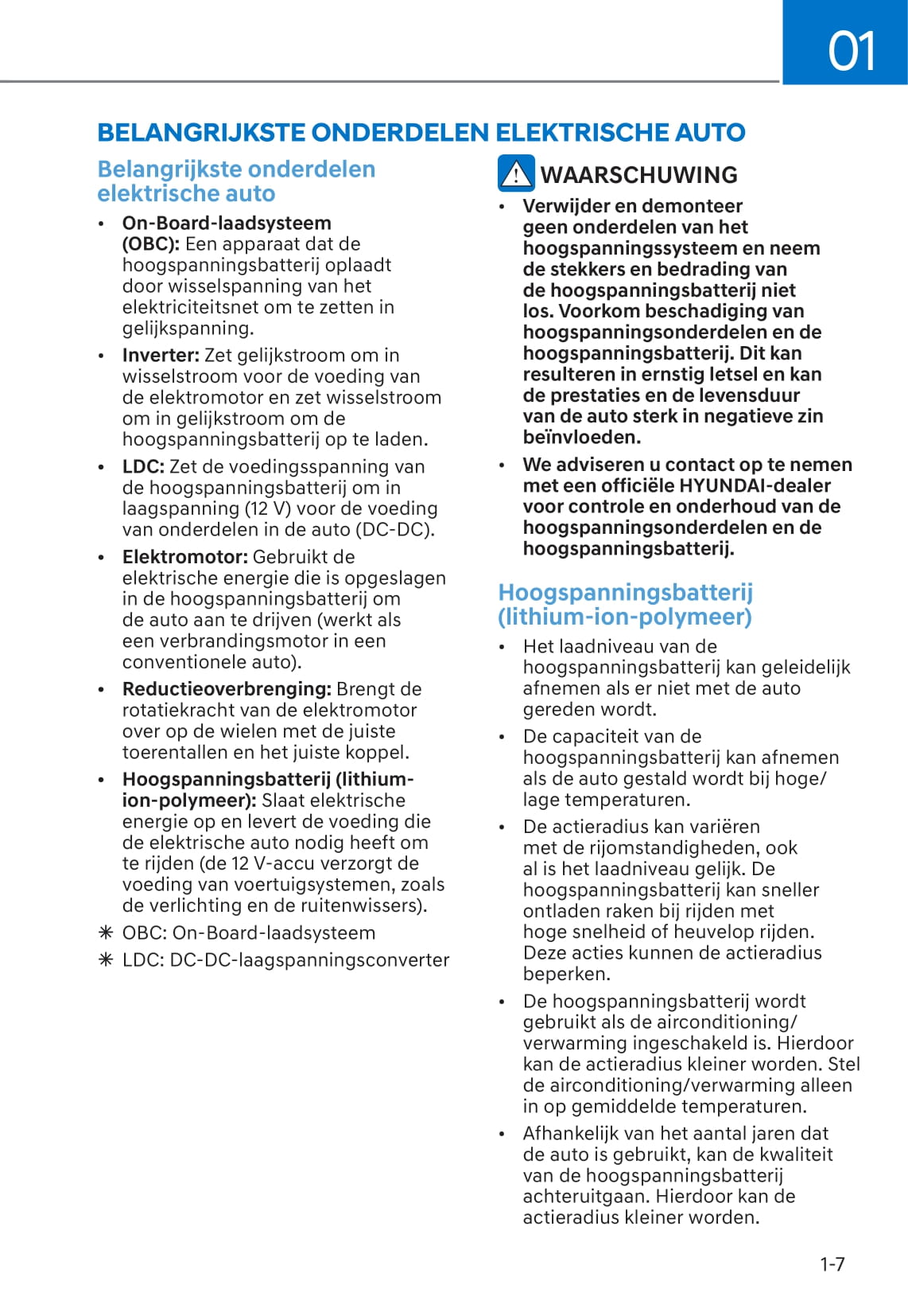 2021-2022 Hyundai Kona Electric Gebruikershandleiding | Nederlands